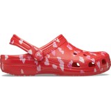 Saboti Crocs Classic Valentine&#039;s day Clog Rosu - Cherry Red