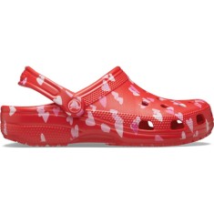 Saboti Crocs Classic Valentine&#039;s day Clog Rosu - Cherry Red