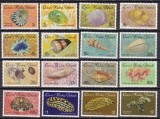 Cocos 1985 fauna marina scoici MI 140-155 MNH