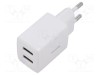 Alimentator plug-in 5V 10,5W USB alb BASEUS