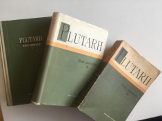 PLUTARH, VIETI PARALELE VOL.I-II-III EDITURA STIINTIFICA 1960-&#039;63-&#039;66