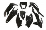 Kit Plastice Negre KTM EXC MBS, Kit Montaj Carena