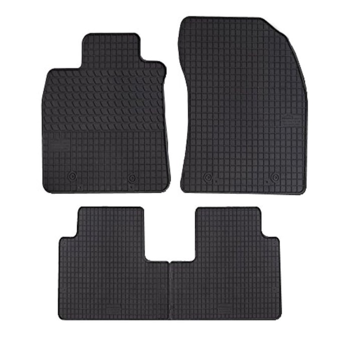 Set covorase auto din cauciuc Toyota Avensis 3 2009- , presuri , negre , 4 buc. Set covorase auto din cauciuc Toyota Avensis 3 2009- , presuri , negre , 4 buc.