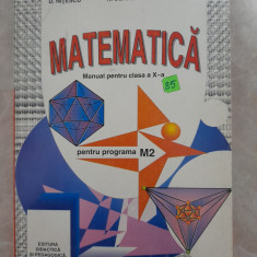 Matematica manual pentru clasa a X-a