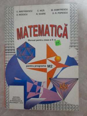 Matematica manual pentru clasa a X-a foto