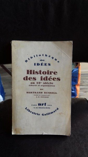 HISTOIRE DES IDEES AU 19 SIECLE - BERTRAND RUSSELL