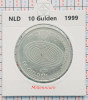 Olanda 10 gulden 1999 argint - Millennium - km 228 - D13101, Europa