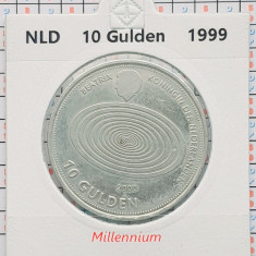 Olanda 10 gulden 1999 argint - Millennium - km 228 - D13101