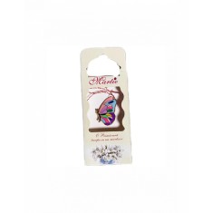 Martisor tip brosa cu model fluturas colorat pentru 1 si 8 martie