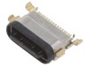 Conector USB 2.0 GCT SMT Orizontal 16 Pini Tip C IP67