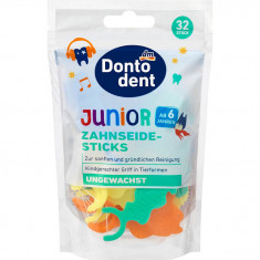 Set Ata Dentara pentru Copii, Dontodent, Junior, Tip Scobitoare, Curatare Delicata, Foarte Rezistent