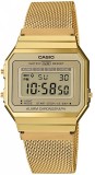 Cumpara ieftin Ceas Casio Vintage Iconic A700WEMG-9A, Unisex, Digital, Inox, Rezistent Apa