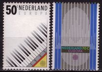 Olanda 1985 - Europa-cept 2v,,neuzat,perfecta stare(z) foto