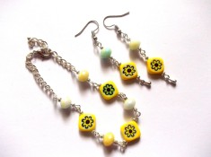 set cu margele sticla murano 43293