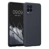 Husa Kwmobile pentru Realme 8 (2021)/8 Pro (2021), Silicon, Negru, 57573.47, Carcasa