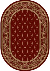 Covor Lotos Bisericesc 15033 Oval - 100x200, Grena foto