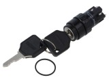 Comutator cu cheie ONPOW SPDT 2 pini &Oslash;16mm LAS1Y-11Y/2