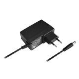 Alimentator universal, 12 V, 1.5 A, mufa 5.5-2.1 mm, 180 cm, Negru