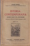 Andrei Otetea - Istoria contemporana pentru clasa VII-a secundara. Aprobata de