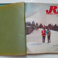 Revista Romania Pitoreasca - lot 11 Reviste 1972, Nr. 1 - 12 (Vezi Descrierea)