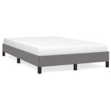 Cumpara ieftin Cadru de pat fara saltea, gri inchis, 120x200 cm, textil