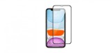 Folie Sticla Securizata 9H Fullscreen iPhone 12 Mini, AntiShock, Transparenta, Negru