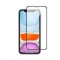 Folie pentru iPhone 12 Mini, 9H, fullscreen, Negru
