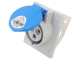 Conector alimentare AC trifazate 16A, 230VAC, IP54 - SEZ DK