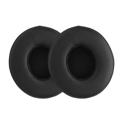 Set 2 Perne de urechi pentru casti Bose Solo 2 Wireless/Solo 3, Kwmobile, Negru, Piele ecologica, 44516.01 foto