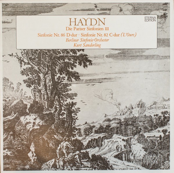 Disc vinil, LP. DIE PARISER SINFONIEN III, SINFONIE NR. 86 D-DUR &middot; SINFONIE NR. 82 C-DUR (L&#039;OURS)-Haydn, B-260840
