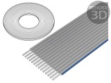 Cablu Bandă 1,27mm Cu 14x28AWG PVC Neecranat