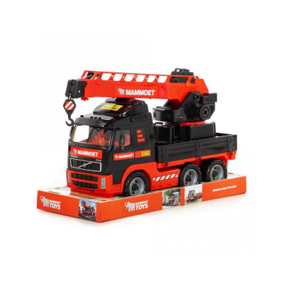 Camion cu macara - Mammoet, 49x19x31 cm, 7Toys foto