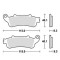 Placute frana MCB705SH Cod Produs: MX_NEW 7870108MA