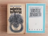 2 titluri Paul Georgescu: Solstițiu tulburat / V&icirc;rstele tinereții. Nuvele