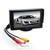 Monitor auto LCD TFT 4.3" color cu 2 intrari video