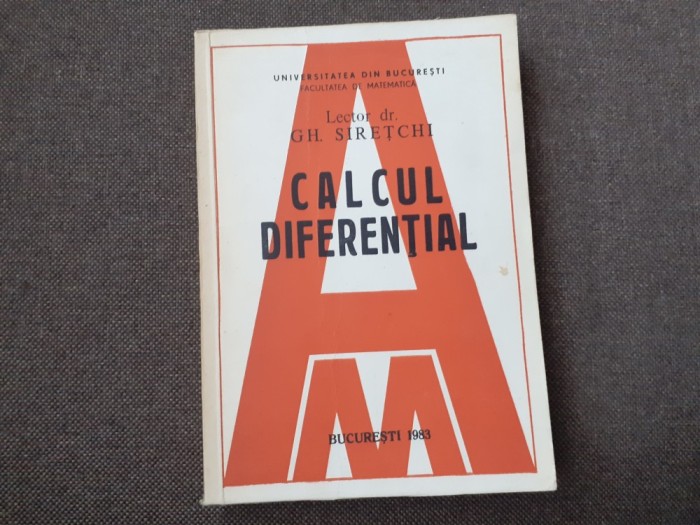 Gh. Siretchi - Calcul diferential