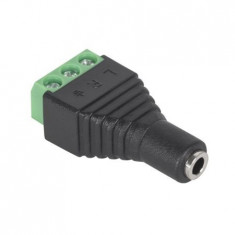 Conector Jack 3,5mm, stereo, mama, pe cablu - 402554 foto