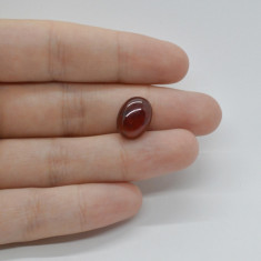 Cabochon granat hessonit 13x10x4mm c9