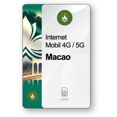 eSIM Internet Macao, valabil 7 zile, trafic 1 GB, Standard