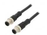 Cablu pentru senzori și automatizări M12-M12 1m