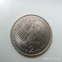 -Y- GERMANIA 2 MARCI 1969 F - KONRAD ADENAUER 20 DE ANI - REPUBLICA FE.. (AUNC )