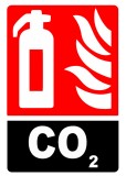 Indicator pentru stingator co2