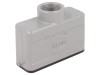 HARTING Carcasă conector HAN 16A pe cablu drept, Aliaj Aluminiu, IP65, PG16, Cod 09200161441