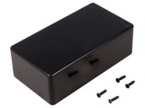 Carcasă universală ABS neagră 65x120x40mm