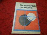 Fundamentele geometriei - N. N. Mihaileanu,RM1