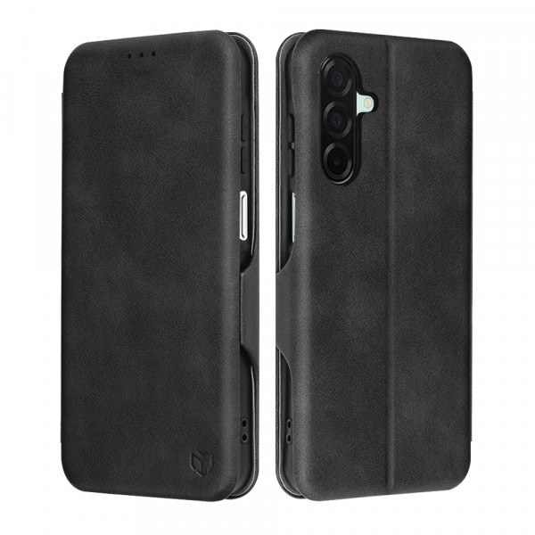 Husa pentru Samsung Galaxy A26 A266, Techsuit, Safe Wallet Plus, Neagra