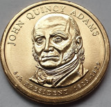 1 Dollar 2008 USA, John Quincy Adams, 6th President, unc, litera P/D, America de Nord