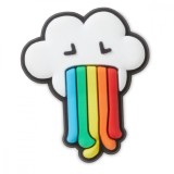 Jibbitz Crocs Rainbow Throw Up, Crocs Jibbitz