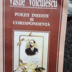 Vasile Voiculescu - Poezii inedite si corespondenta (1993)