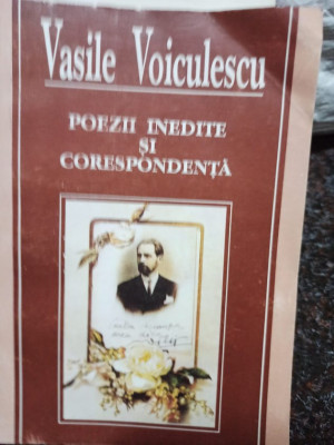 Vasile Voiculescu - Poezii inedite si corespondenta (1993) foto